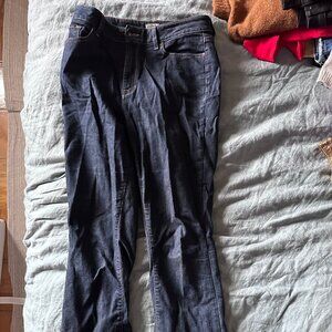 LLBean "Classic Fit" Rinsed Blue Jeans (US Size 10)